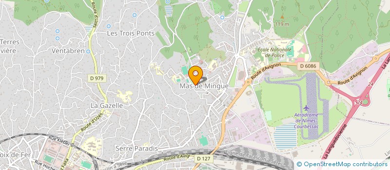 localisation de l'entreprise FIGHTING CLUB NIMOIS BOUGUETAIA ACADEMY  NIMES