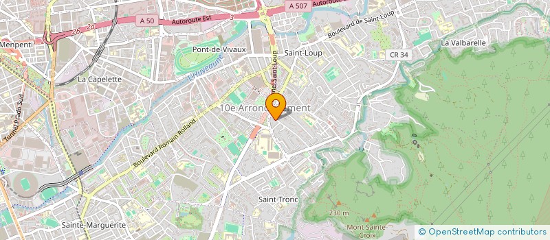 localisation de l'entreprise FIGHTNIGHTFACTORY à MARSEILLE