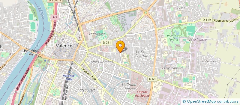 localisation de l'entreprise FIGHTORY TEAM  VALENCE