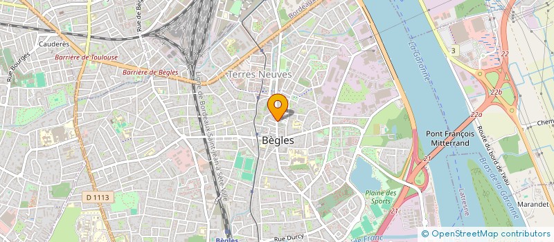 localisation de l'entreprise FIGI à BEGLES