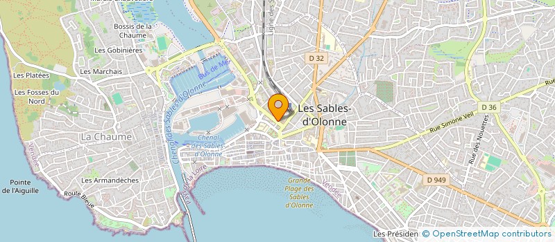 localisation de l'entreprise FIGI à LES SABLES-D'OLONNE