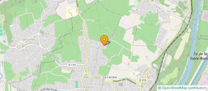 localisation de l'entreprise FIGI & CO  VERNAISON