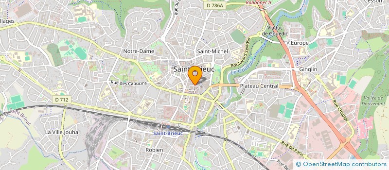 localisation de l'entreprise FIGLIO à SAINT-BRIEUC