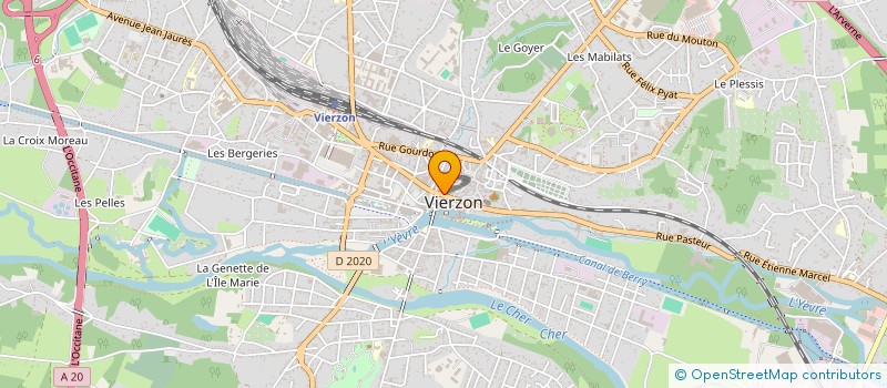 localisation de l'entreprise FIGORADIO  VIERZON