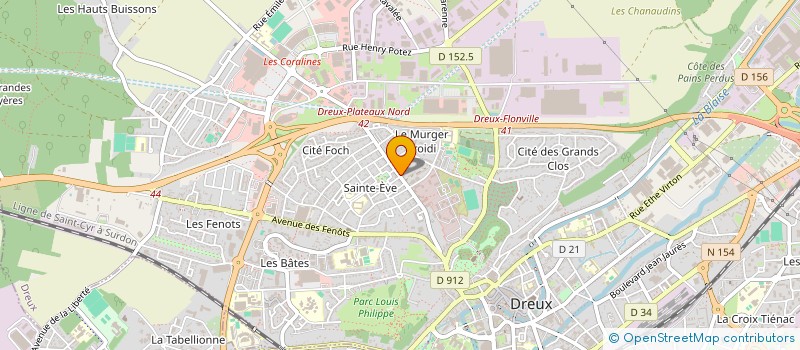 localisation de l'entreprise FIGUEIRA à DREUX