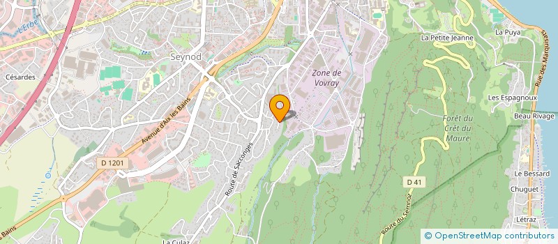 localisation de l'entreprise FIGUEO  ANNECY