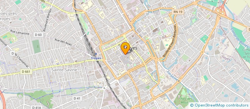 localisation de l'entreprise FIGUIER ASSOCIES  TROYES