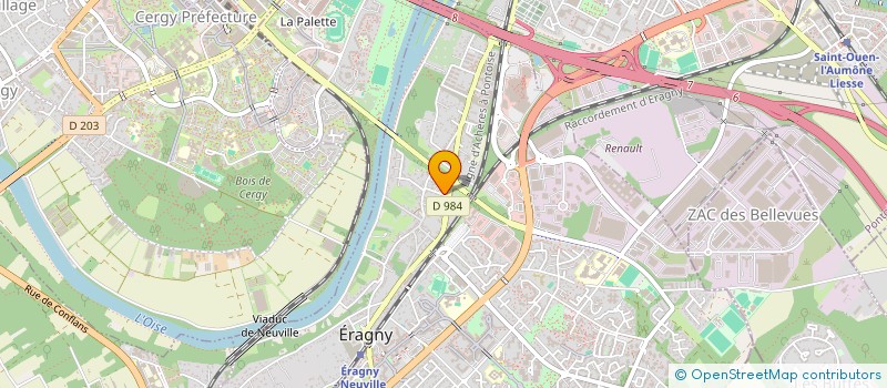 localisation de l'entreprise FIGUIERE A ET PERIN P à ERAGNY