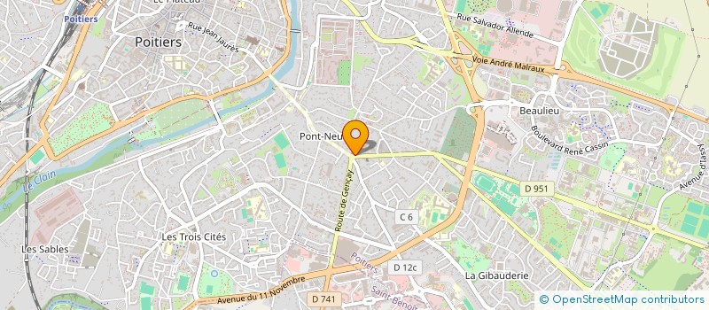 localisation de l'entreprise FIGUIG  POITIERS