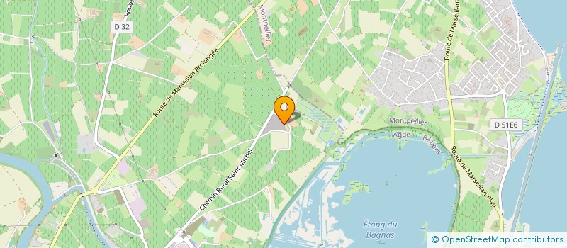 localisation de l'entreprise FIGURE & CO  AGDE