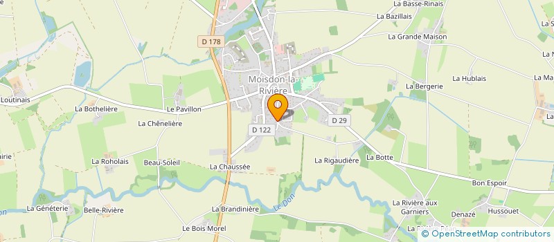 localisation de l'entreprise FIGUREAU COSTA  MOISDON-LA-RIVIERE