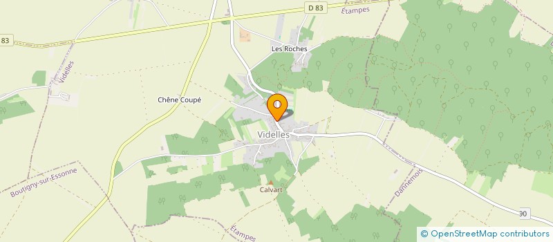 localisation de l'entreprise FIGURES à VIDELLES