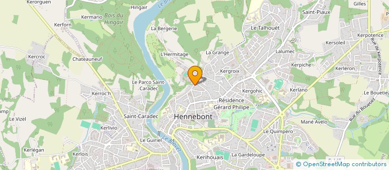 localisation de l'entreprise FIGURES DE STYLE à HENNEBONT