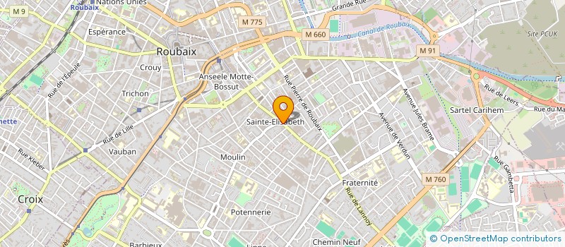 localisation de l'entreprise FIGURILAND à ROUBAIX