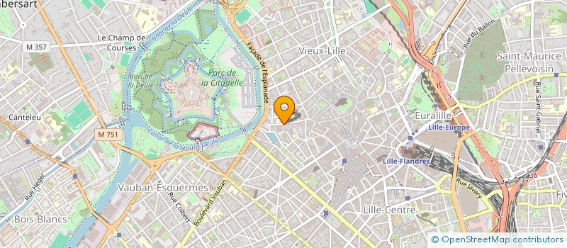 localisation de l'entreprise FIGURINES à LILLE