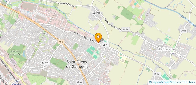 localisation de l'entreprise FIGURIS  SAINT-ORENS-DE-GAMEVILLE