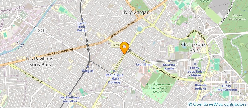 localisation de l'entreprise FIH TAXI à LIVRY-GARGAN