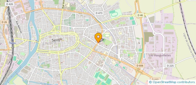 localisation de l'entreprise FIIG à SENS