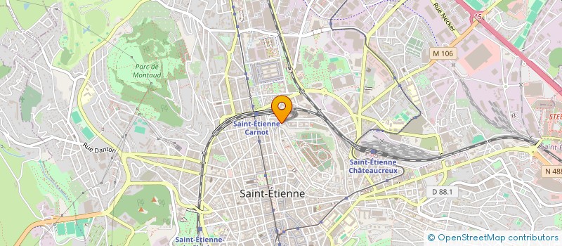 localisation de l'entreprise FIIIA à SAINT-ETIENNE