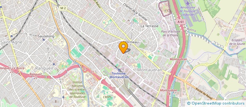 localisation de l'entreprise FIINE  TOULOUSE