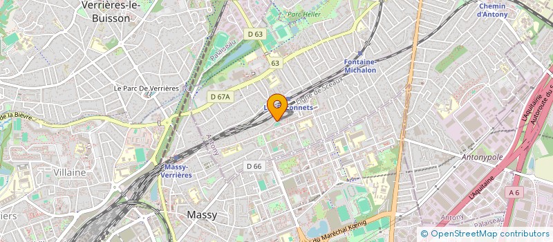 localisation de l'entreprise FIIT CONSULTING à ANTONY