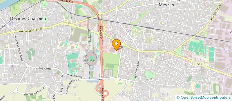 localisation de l'entreprise FIITBOX  MEYZIEU