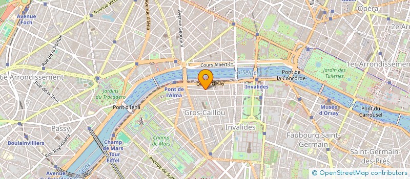 localisation de l'entreprise FIJ HOLDING  PARIS