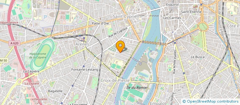 localisation de l'entreprise FIJ IMMOBILIER à TOULOUSE