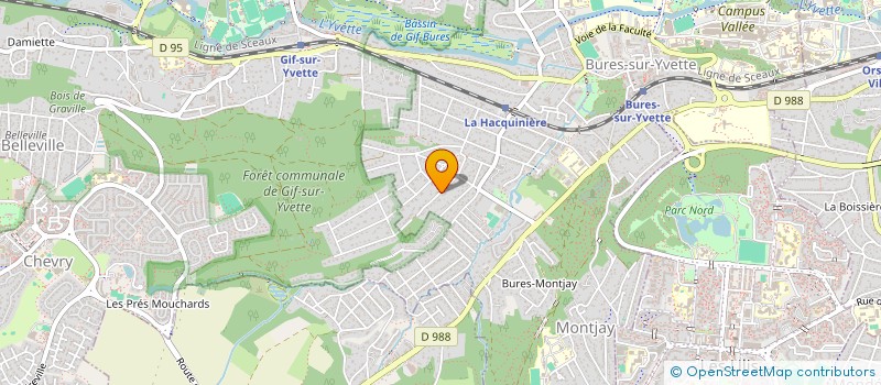 localisation de l'entreprise FIJI FRIENDS  BURES-SUR-YVETTE