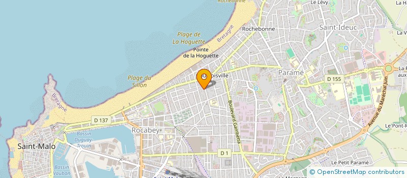 localisation de l'entreprise FIJI MAGENTA  SAINT-MALO