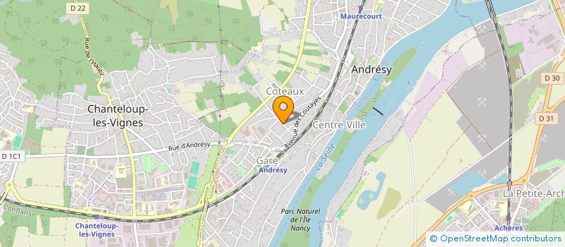 localisation de l'entreprise FIJUCALE  ANDRESY