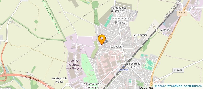 localisation de l'entreprise FIJY IMMO  PUISEUX-EN-FRANCE