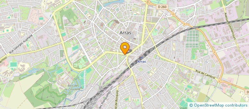 localisation de l'entreprise FIKA INVEST à ARRAS