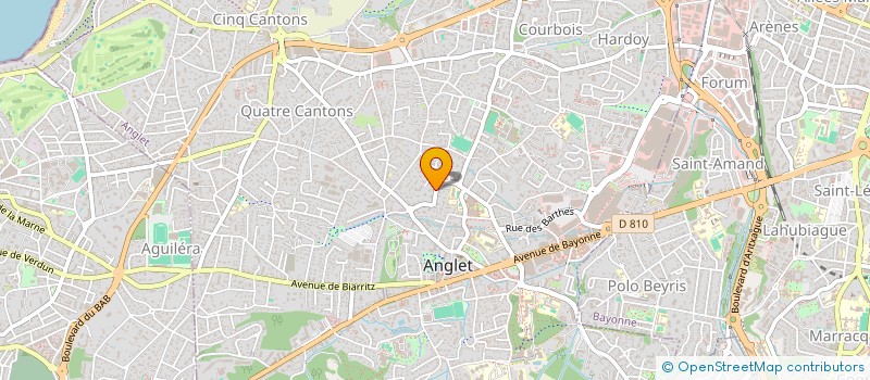 localisation de l'entreprise FIKADI PROD  ANGLET