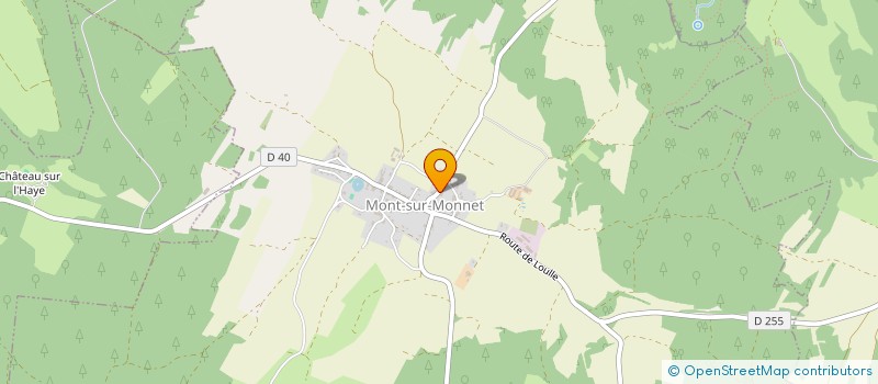 localisation de l'entreprise FIKAJUCLO  MONT-SUR-MONNET