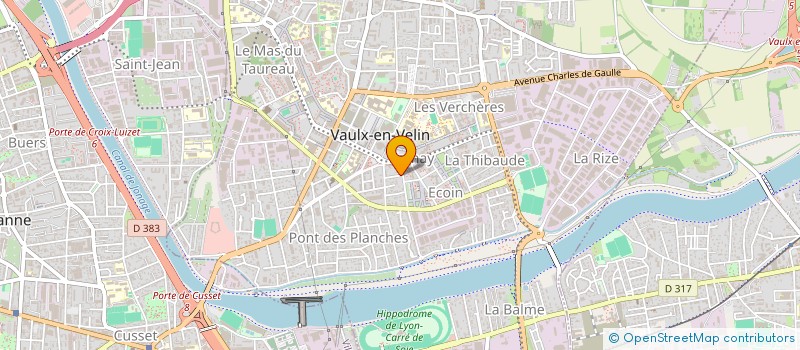 localisation de l'entreprise FIKAMBANAN'NY MPIKABARY MALAGASY SAMPANA LYON (FIMPIMA SAMPANA LYON)  VAULX-EN-VELIN