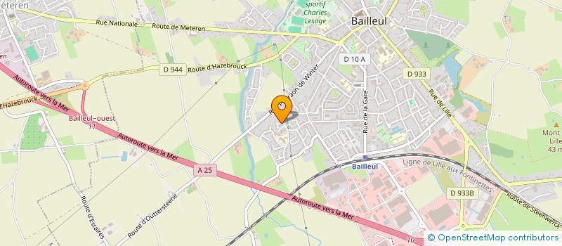 localisation de l'entreprise FIKAMBANANA à BAILLEUL