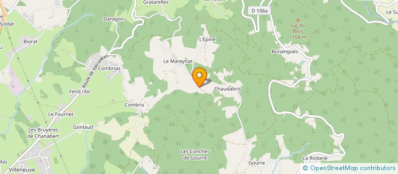 localisation de l'entreprise FIKAMBANANA  AMBERT