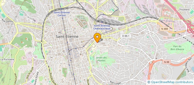 localisation de l'entreprise FIKING  FIRMINY