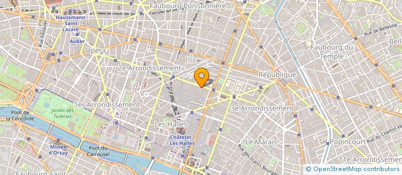 localisation de l'entreprise FIL 2000 à PARIS
