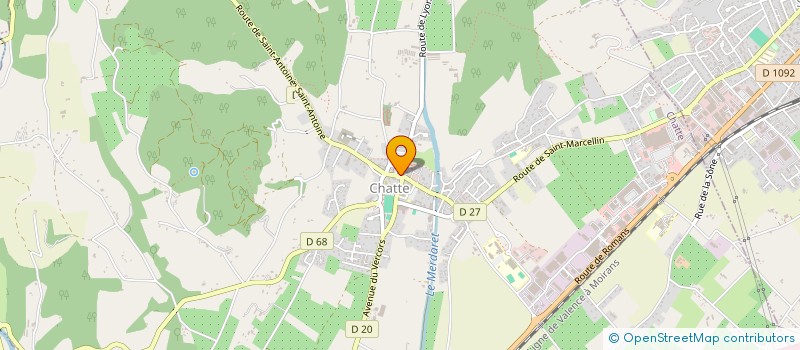 localisation de l'entreprise FIL 2C  CHATTE