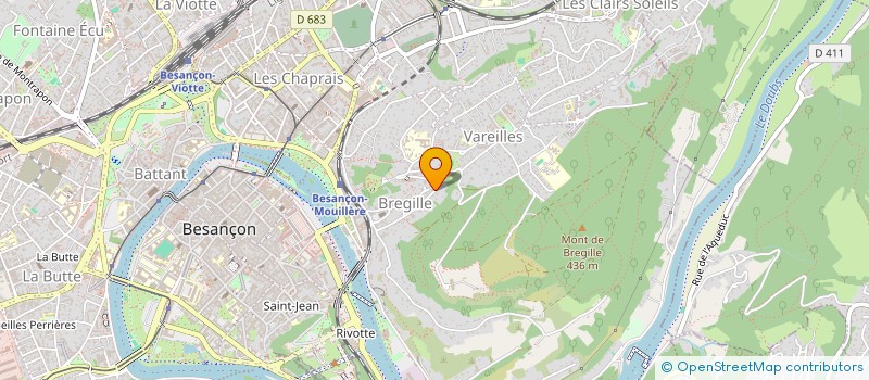localisation de l'entreprise FIL à BESANCON