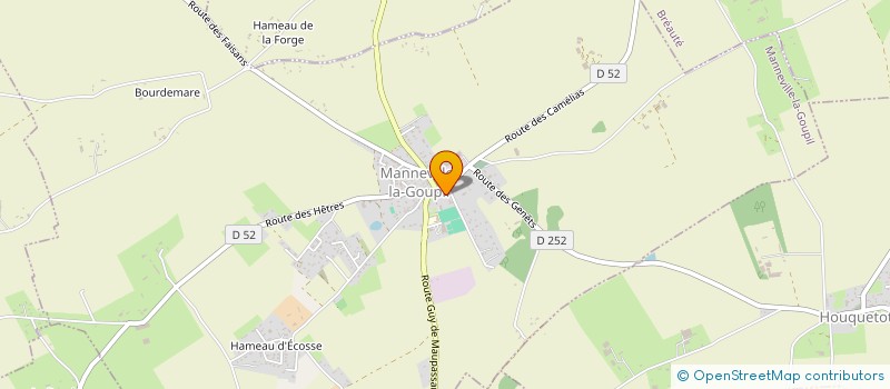 localisation de l'entreprise FIL A MANNEVILLE  MANNEVILLE-LA-GOUPIL