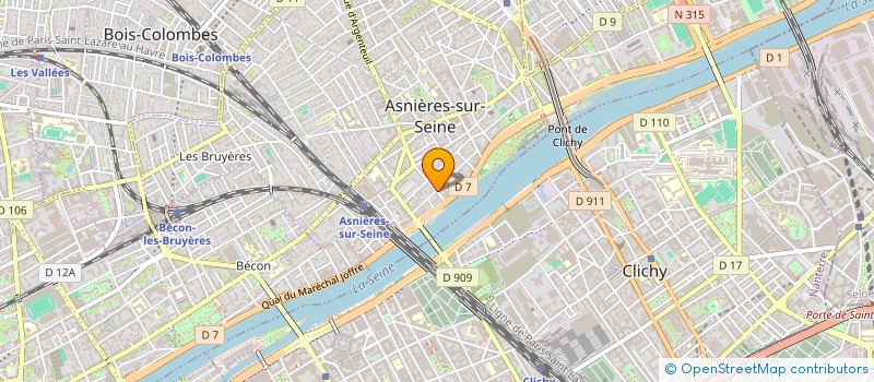 localisation de l'entreprise FIL A PLOMB à ASNIERES-SUR-SEINE