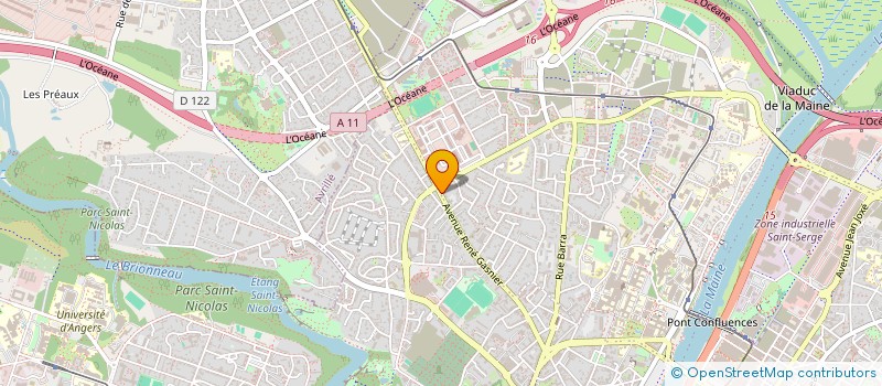 localisation de l'entreprise FIL A PLOMB à ANGERS