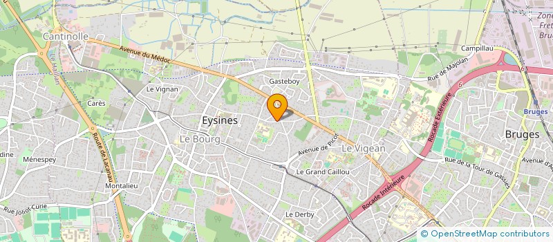 localisation de l'entreprise FIL & CO  EYSINES