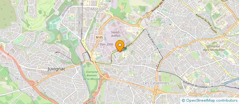localisation de l'entreprise FIL COMMUNICATION SARL  MONTPELLIER