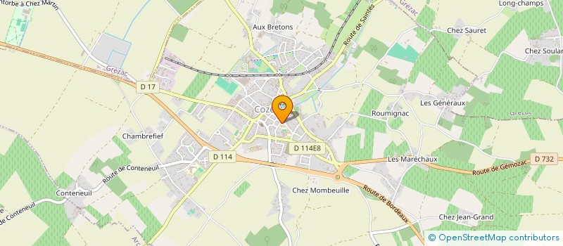 localisation de l'entreprise FIL D'AME  COZES