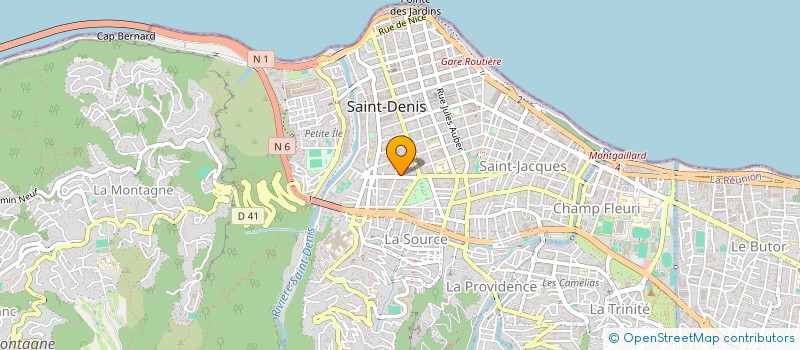 localisation de l'entreprise FIL D'ARIANE à SAINT-DENIS