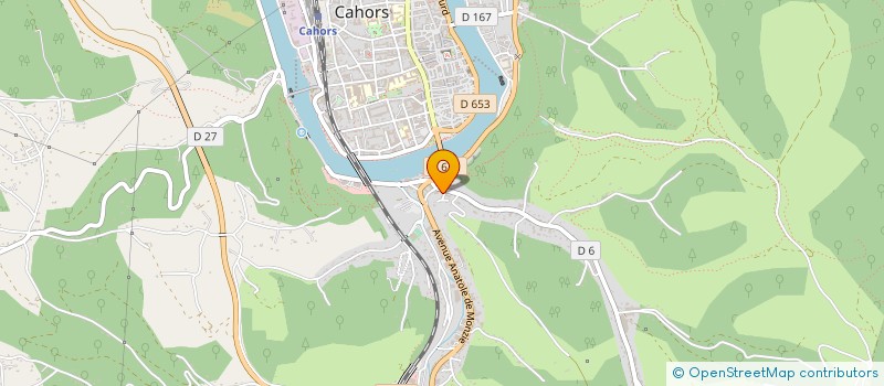 localisation de l'entreprise FIL D'OHM  CAHORS